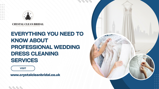 wedding dress cleaning