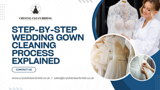 Step-by-Step Wedding Gown Cleaning Process 